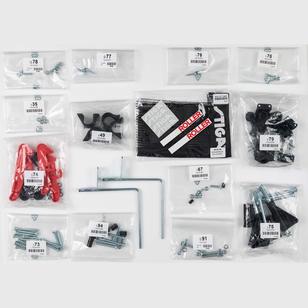 STIGA Spare Part Table Sparepartbox Basic Roller