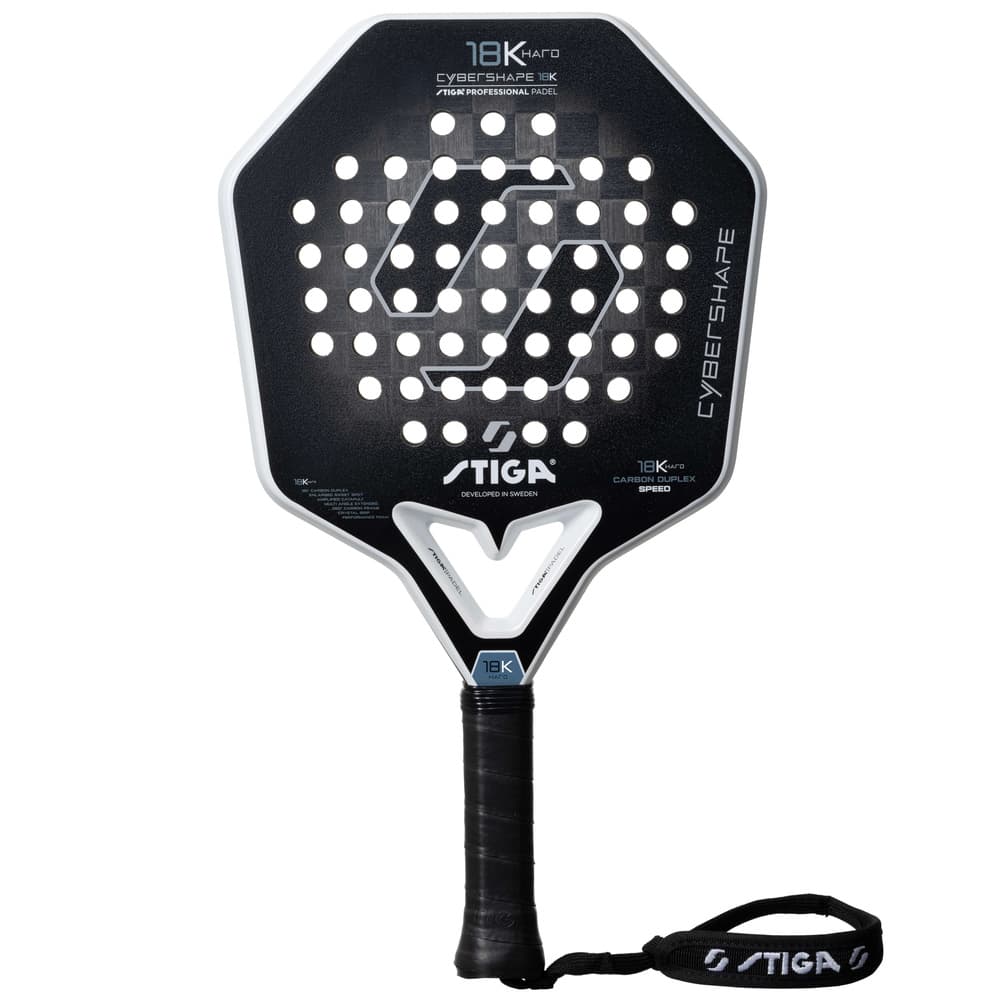 STIGA Padel Racket 18K Hard CYBERSHAPE®