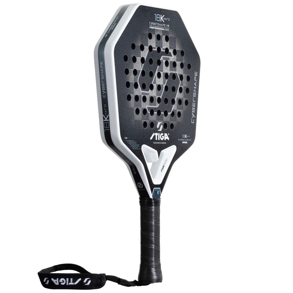 STIGA Padel Racket 18K Hard CYBERSHAPE®