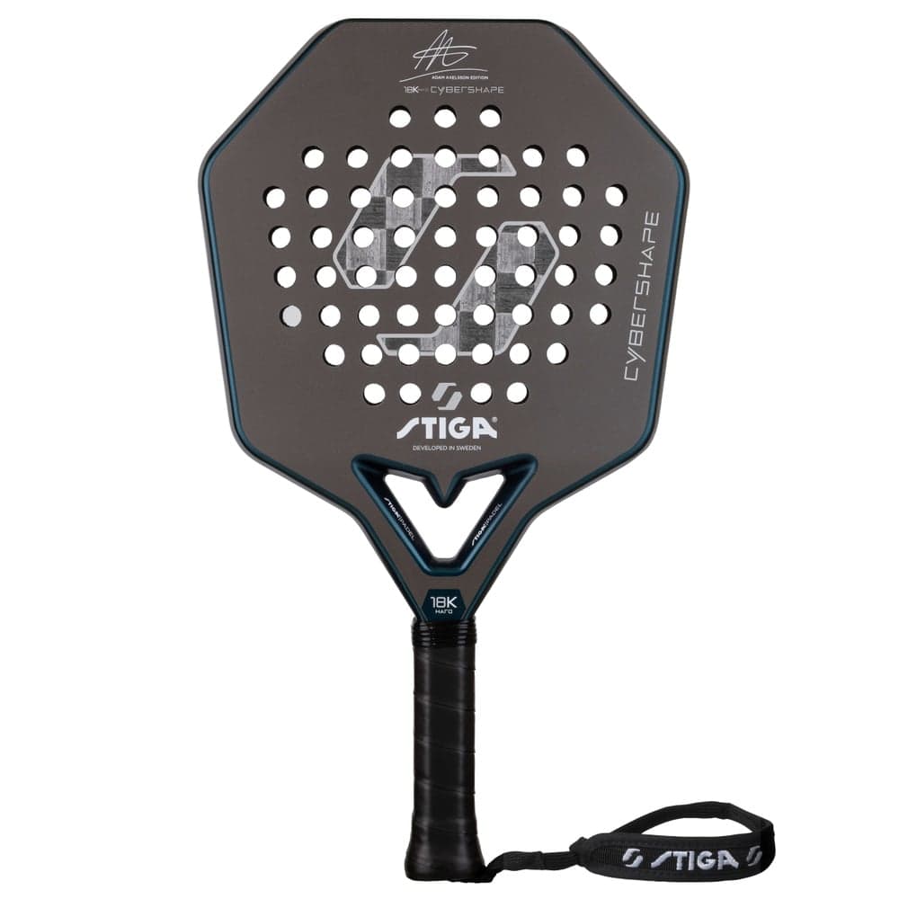 STIGA Padel Racket 18K Hard Adam Edt. CYBERSHAPE® - 18K H Adam Edt