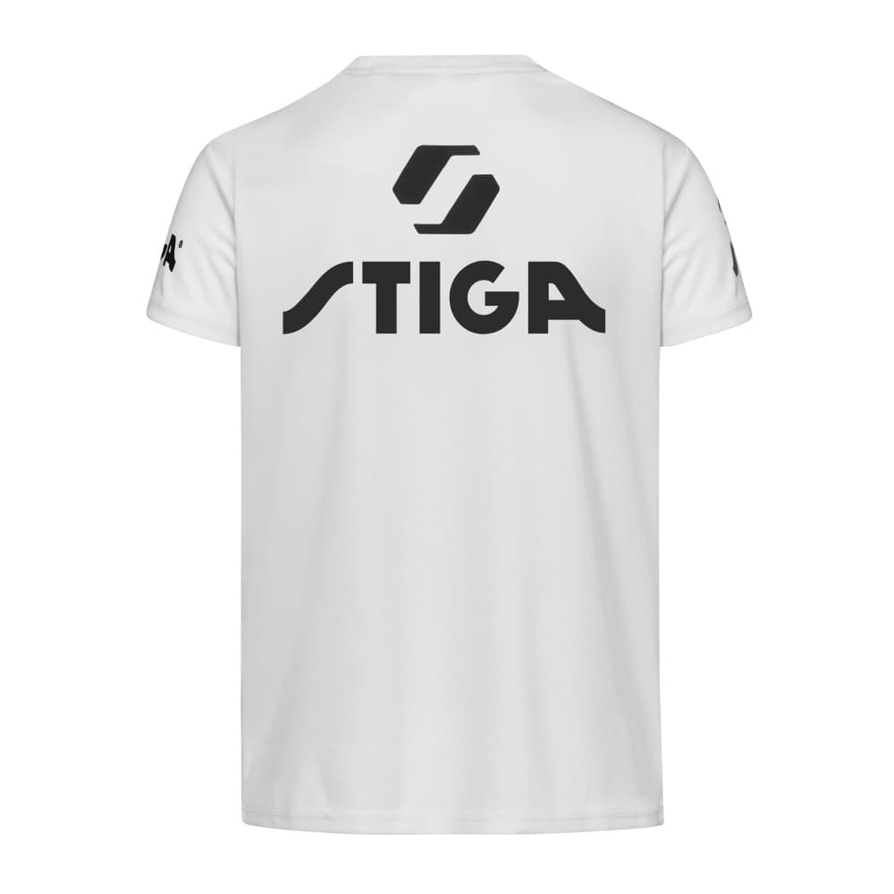 STIGA Shirt Player White 4-Pack